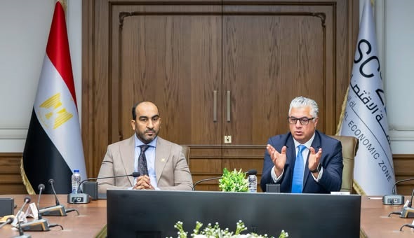 المنطقة الاقتصادية لقناة السويس تبحث مع وفد عُماني فرص الاستثمار والتكامل الصناعي واللوجستي