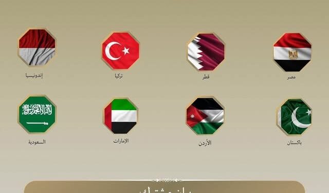 8 دول من بينهم مصر تدين الانتهاكات الإسرائيلية في غزة وتدعو إلى تحرك دولي عاجل