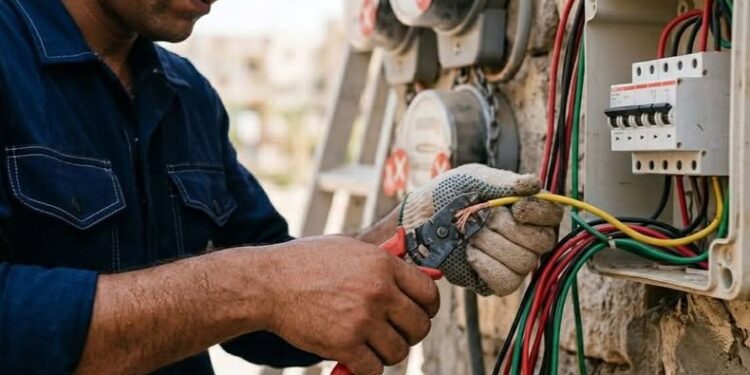 رفع عداد الكهرباء
