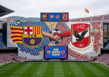 19 أغسطس مباراة الأهلي وبرشلونة في كأس خوان جامبر .. وقناة مصرية تعلن إذاعتها للمباراة